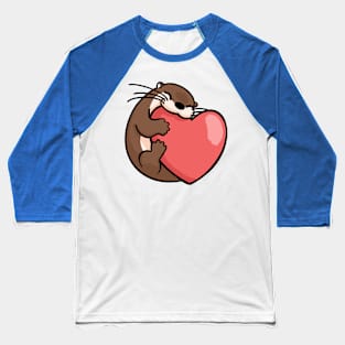 Otter hugs Baseball T-Shirt